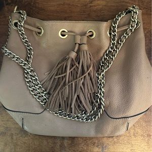 Rebecca Minkoff Tan Leather Hobo Purse